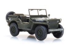 Artitec 1870209 - H0 - Willys Jeep US-Armee